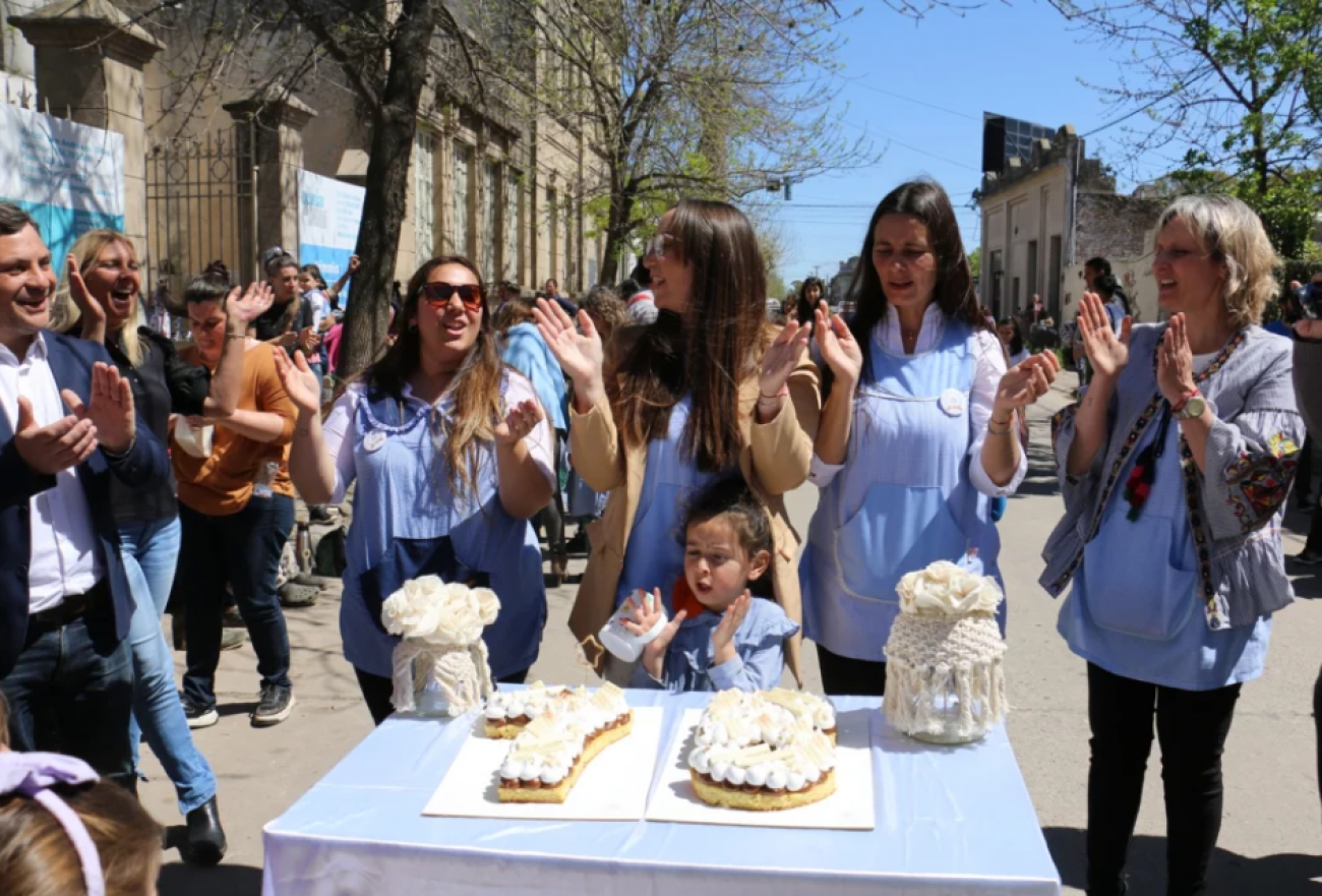 Giles: el Jardín Nº 901 celebró su 75º aniversario