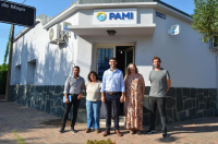 El director regional de PAMI visitó Suipacha