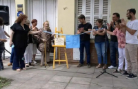 Homenaje a Eduardo Cerulli: impusieron su nombre a la calle 44 de Mercedes