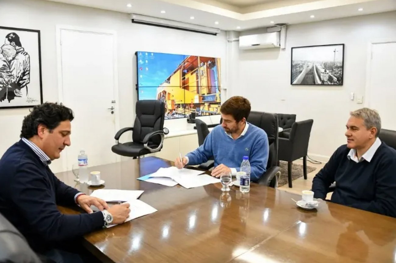 El municipio de Mercedes firmó acuerdo con Trenes Argentinos