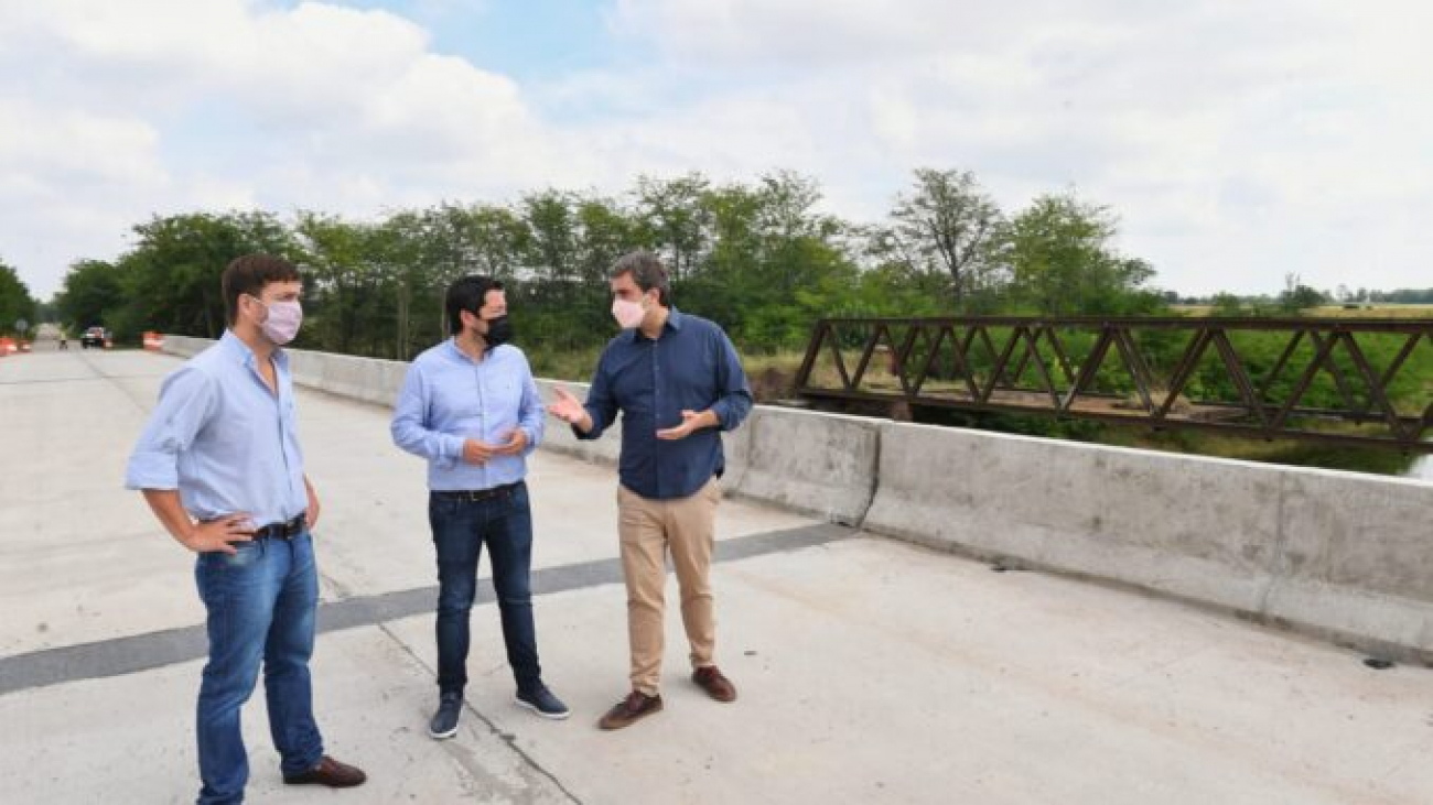 Río Luján: habilitaron al tránsito el nuevo puente de Olivera
