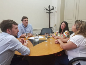 REUNIÓN CON LA ASOCIACIÓN &quot;AUTISMO LUJÁN&quot; POR EL USO DE LA PIROTECNIA