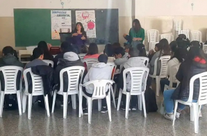 Mercedes: realizaron capacitación ambiental para estudiantes de las Secundarias N° 12 y 14