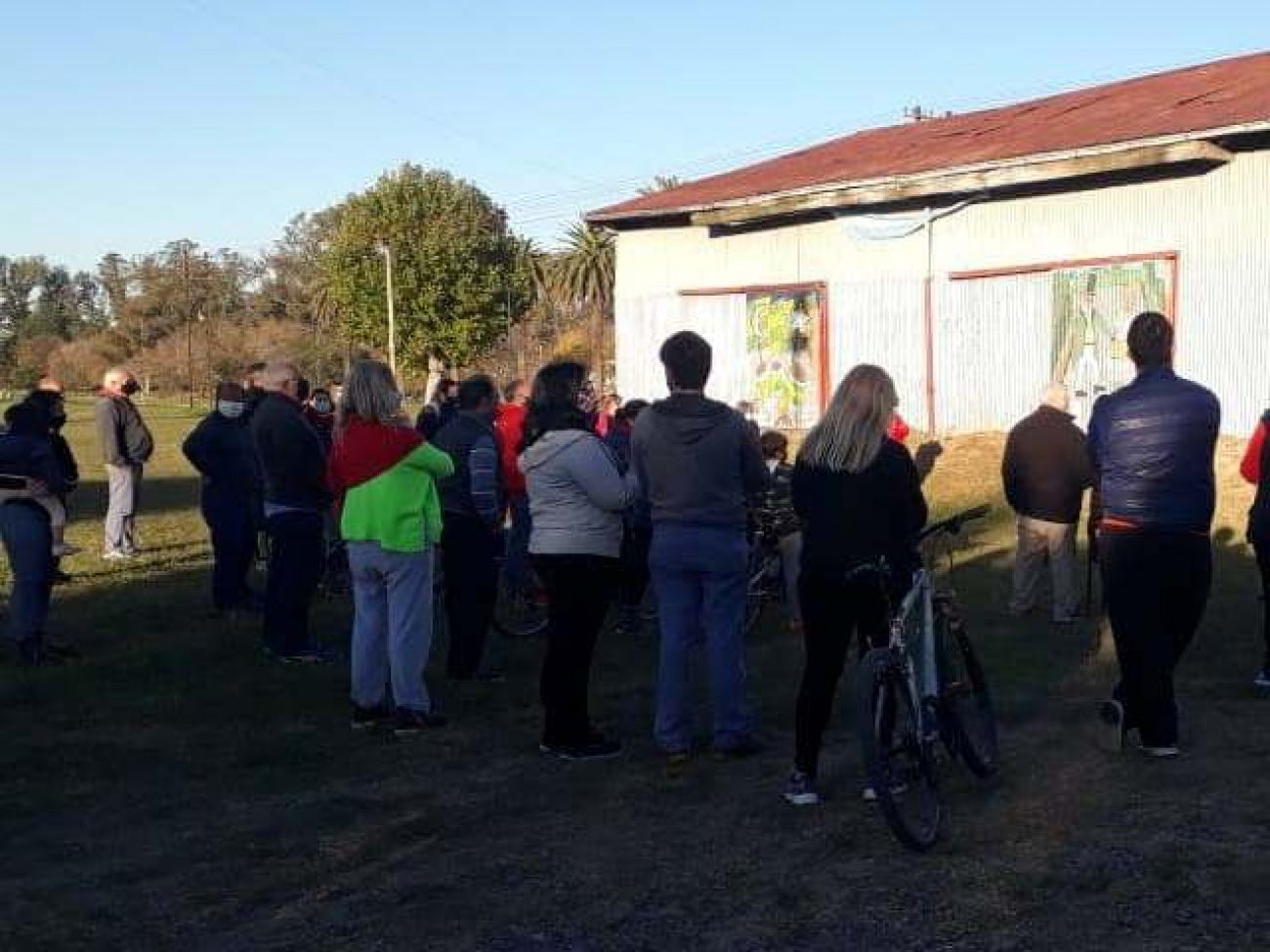 Obrador en Jáuregui: asamblea en defensa de la estación de trenes