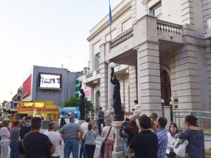 Vecinos se manifestaron por la inseguridad en Luján