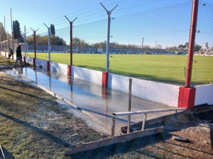Club Luján avanza con una obra clave en su estadio