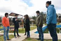 LA SECRETARIA DE DEPORTES DE LA NACIÓN VISITÓ RODRÍGUEZ