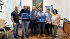 San Andrés de Giles: La visita de Miguel Ángel Aja