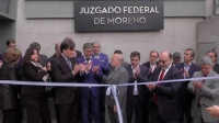 GRAL RODRÍGUEZ: INAUGURACIÓN DEL JUZGADO FEDERAL MORENO-GENERAL RODRÍGUEZ