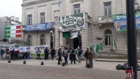 MOVILIZACIÓN FRENTE A LA MUNICIPALIDAD DE LUJÁN