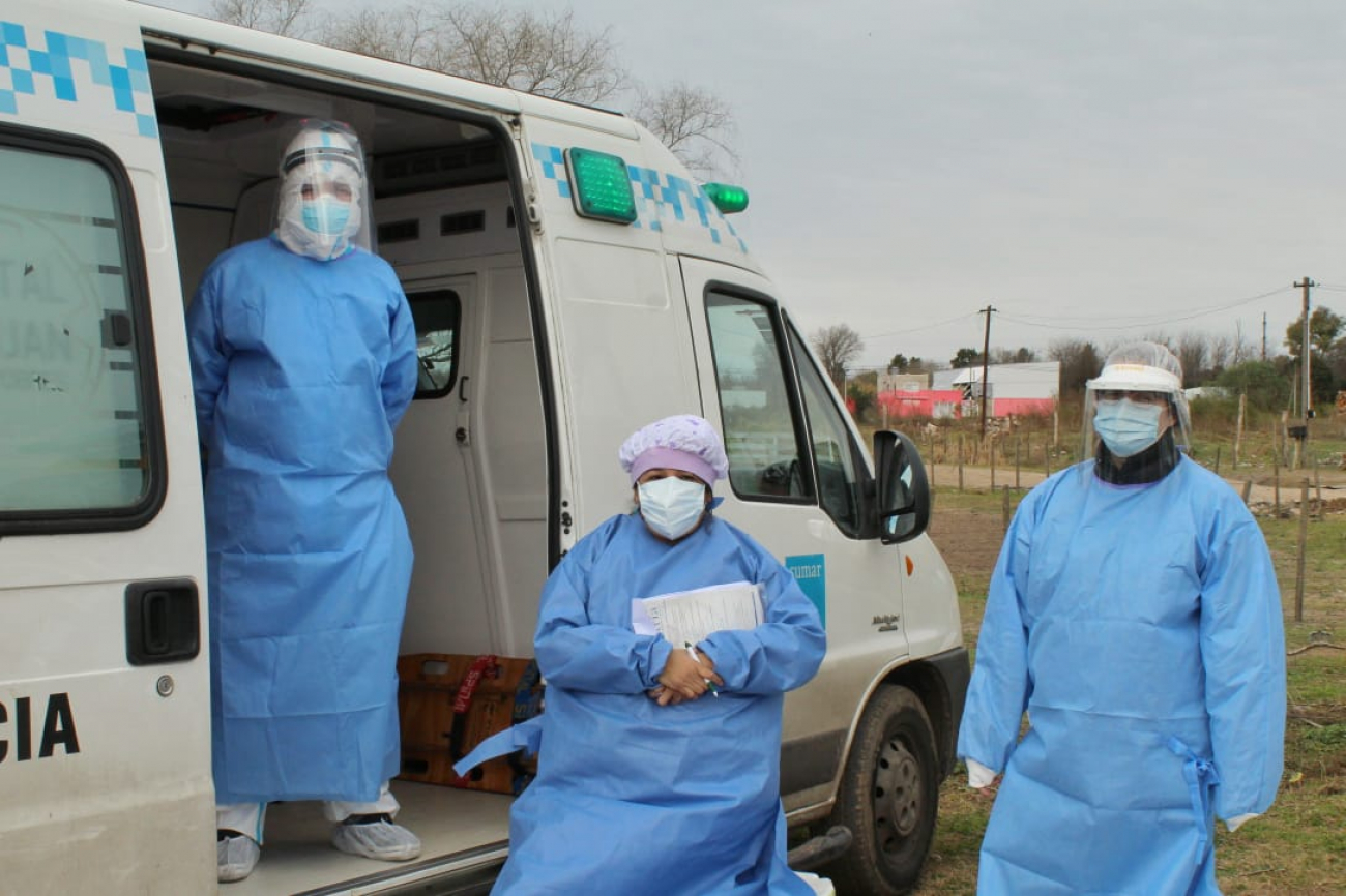 Plan Detectar: más de 370 casas relevadas en barrio Padre Varela