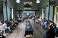 Mercedes: Encuentro con estudiantes que realizan prácticas laborales