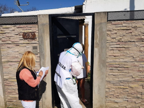 Provincia realiza en Luján un relevamiento de Seroprevalencia COVID-19