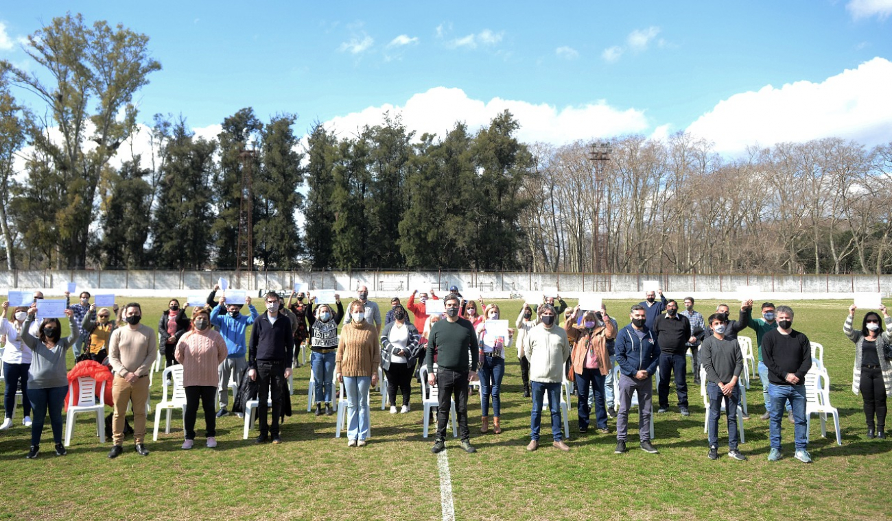 En su día, entregaron reconocimientos a fomentistas de Luján