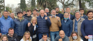 Espert estuvo en Luján junto a los precandidatos locales