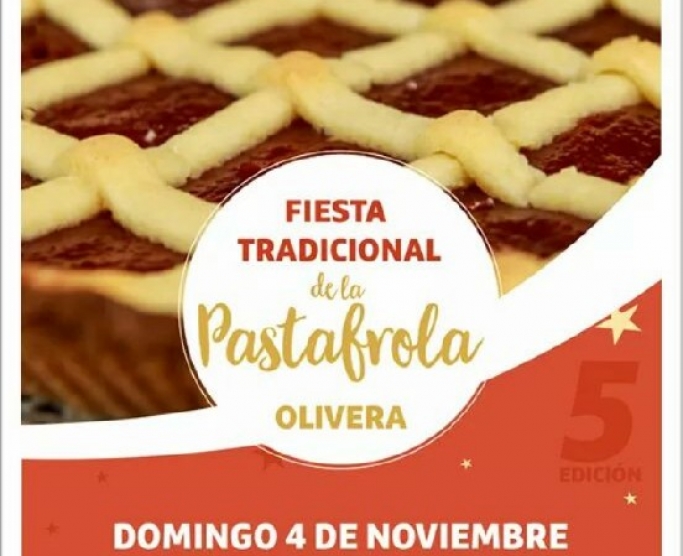 SE REALIZARÁ LA 5° EDICIÓN DE LA FIESTA DE LA PASTAFROLA EN OLIVERA