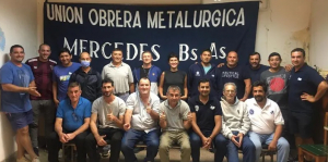 Elecciones en la UOM Mercedes: Humberto Perdiguero renovó su mandato