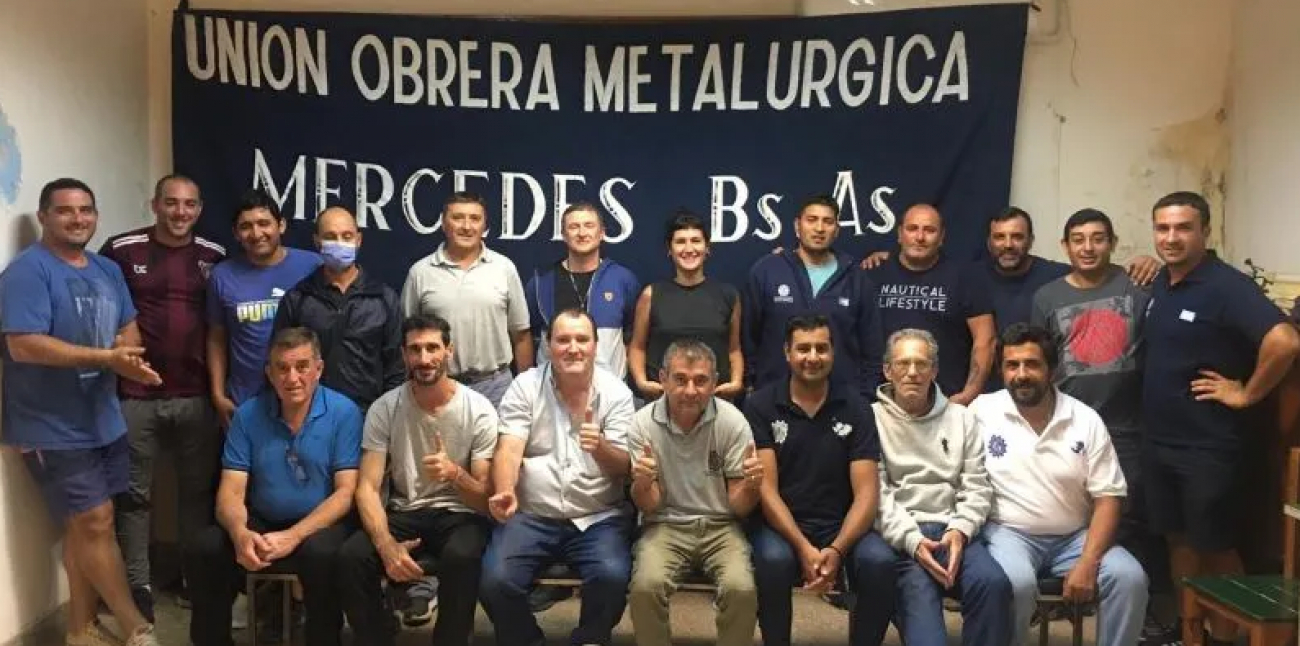 Elecciones en la UOM Mercedes: Humberto Perdiguero renovó su mandato