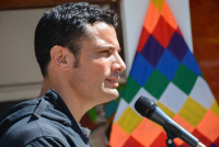 MAURO GARCÍA ENCABEZÓ EL ACTO POR EL DÍA DE LA DIVERSIDAD CULTURAL