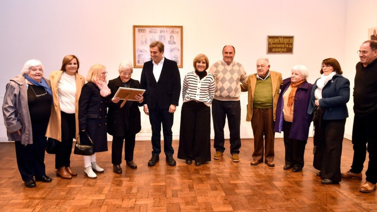 Luján: Se homenajeó al gran constructor y vecino lujanense Don Miguel Verdejo
