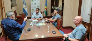 Mesa de trabajo y gestión entre intendente y sindicatos