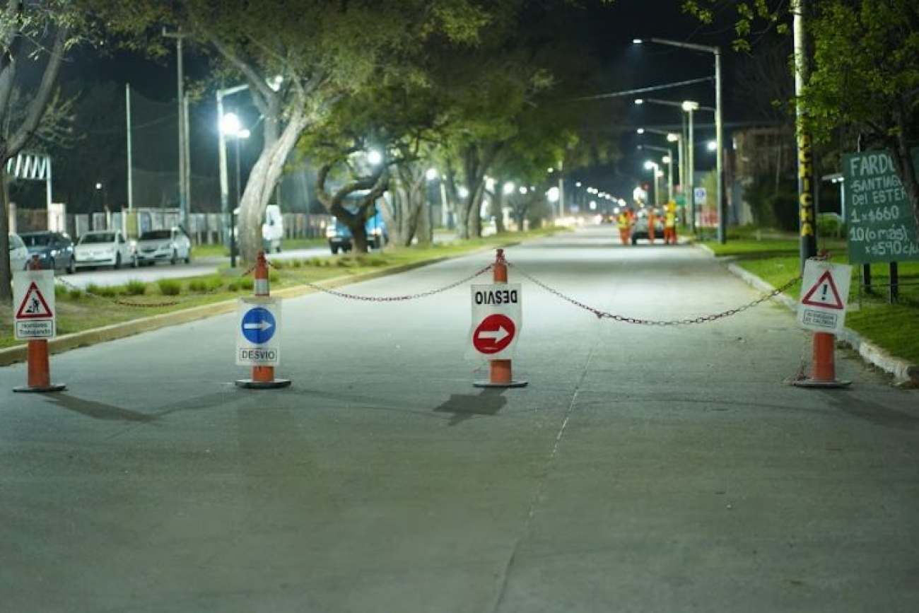 Comenzó la construcción de 2400 metros de ciclovías en Mercedes