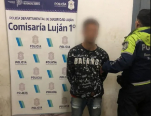Detuvieron a un delincuente robando en una casa