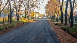 Concluyeron los trabajos de pavimentación en Olivera