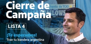 MAURO GARCÍA REALIZA EL CIERRE DE CAMPAÑA