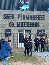 La Sala Permanente de Malvinas inauguró su nueva sede