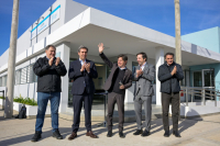 Kicillof y Boto inauguraron un nuevo Centro de Atención Primaria de la Salud en Luján