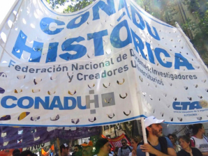 Paro Nacional de CONADU Histórica los días 12, 13 y 14 de noviembre