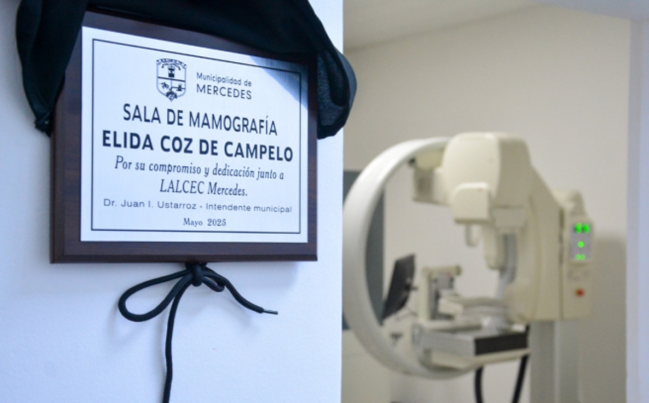 Mercedes cuenta con un nuevo mamógrafo