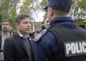 Kicillof entregó nuevos patrulleros en Mercedes