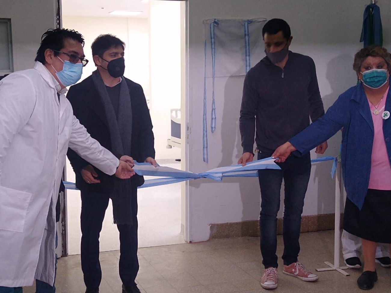 PUESTA EN FUNCIONAMIENTO DEL PABELLÓN ATUCHA DEL HOSPITAL VICENTE LÓPEZ Y PLANES