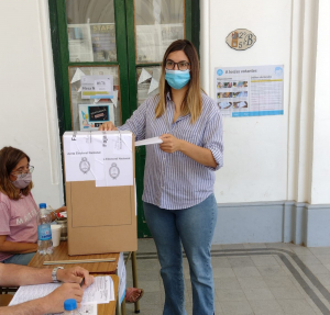 Rita Sallaberry: “Creemos que vamos a tener una buena elección”