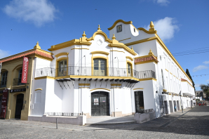 Luján: Continúa la puesta en valor y recuperación del Teatro de la Virgen