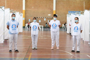 Llegaron a la ciudad 3.600 dosis para la campaña de vacunación de covid