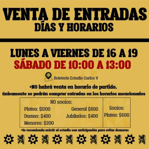 Salieron a la venta las anticipadas para el partido de Flandria por el ascenso