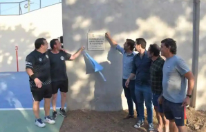 Mercedes: inauguraron la primera cancha de pelota paleta municipal