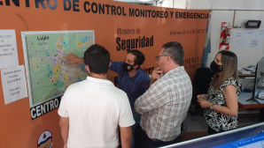 Luján Alerta 24: reunión con funcionarios provinciales