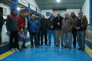 En Club Unión se inauguró la tercera cancha de bochas sintética de la ciudad