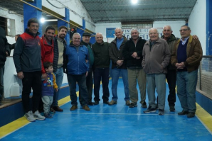 En Club Unión se inauguró la tercera cancha de bochas sintética de la ciudad