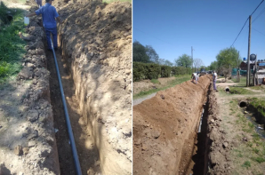 Mercedes continúa mejorando la red fina de agua corriente