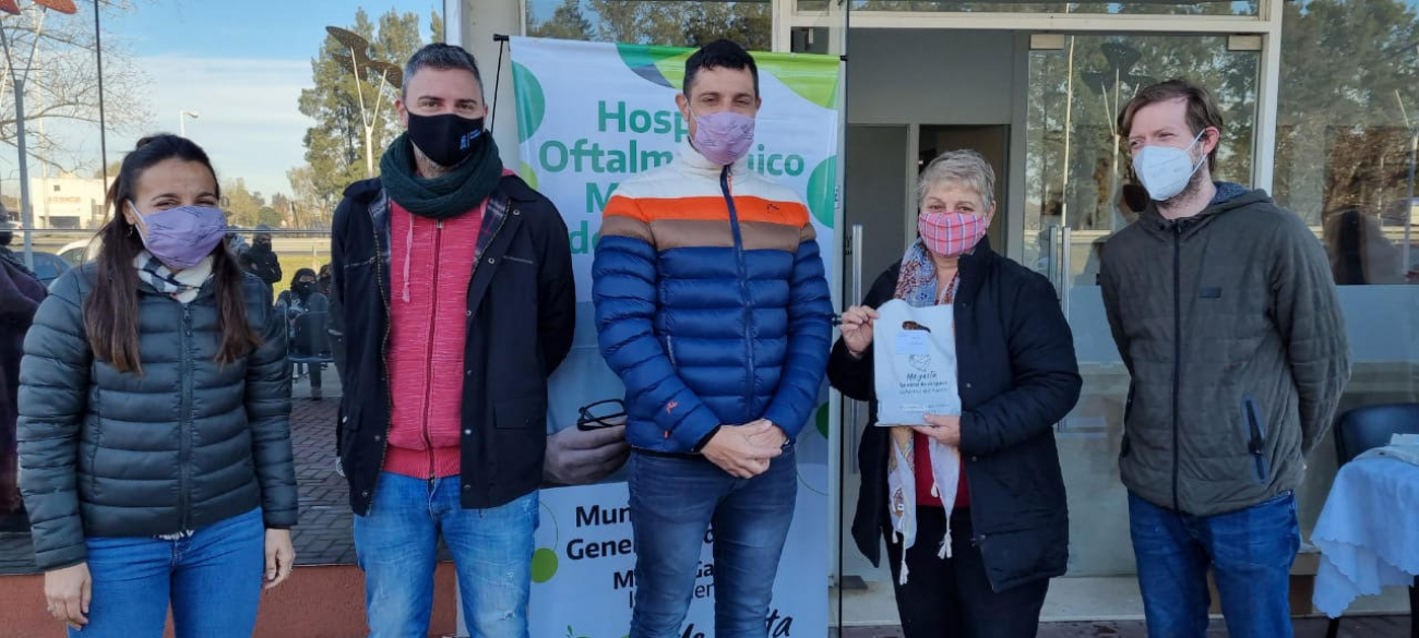 General Rodríguez: nueva entrega de 100 lentes a vecinos y vecinas