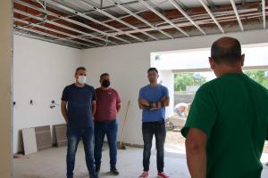 Cómo será la unidad sanitaria que se construye en el barrio Pico Rojo