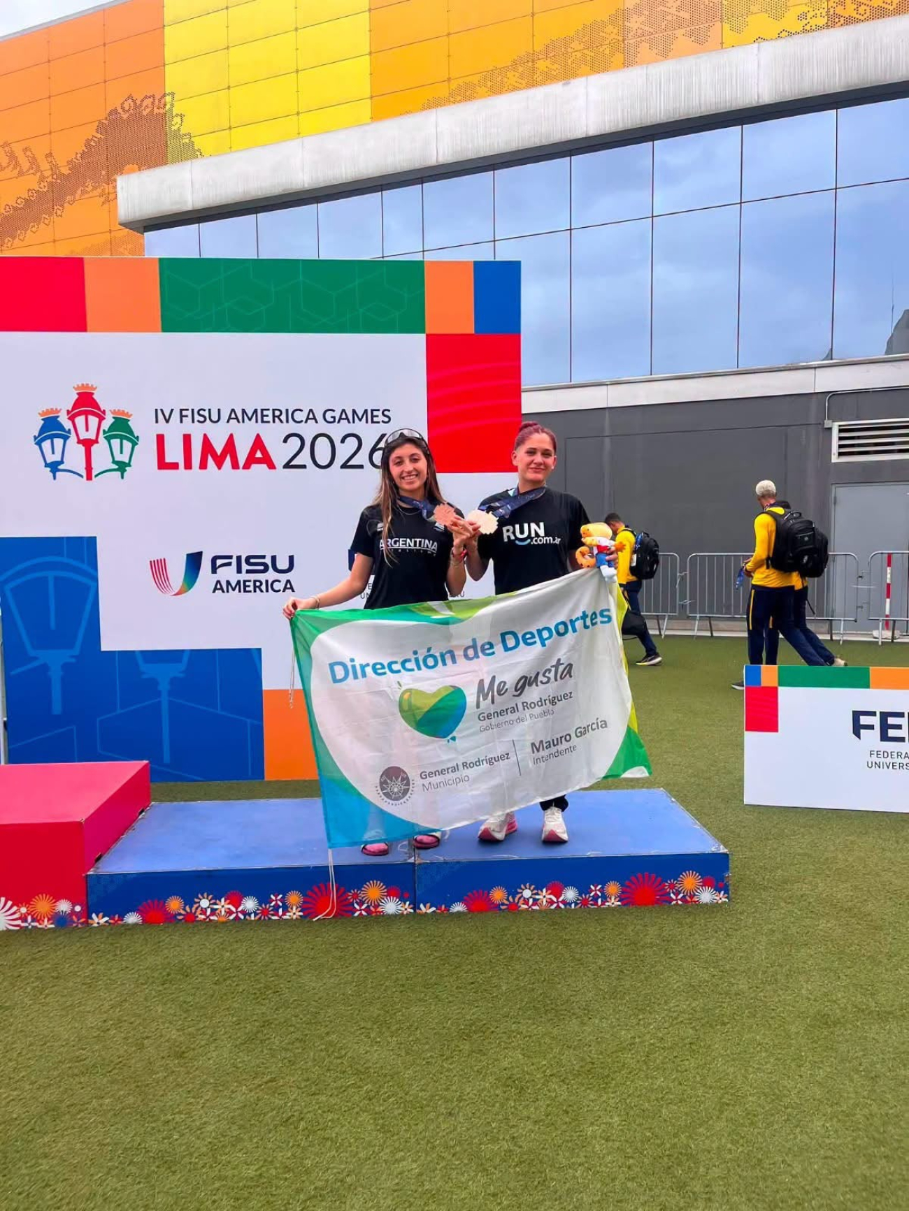 Atletas de General Rodríguez regresaron al país tras destacarse en los FISU America Games