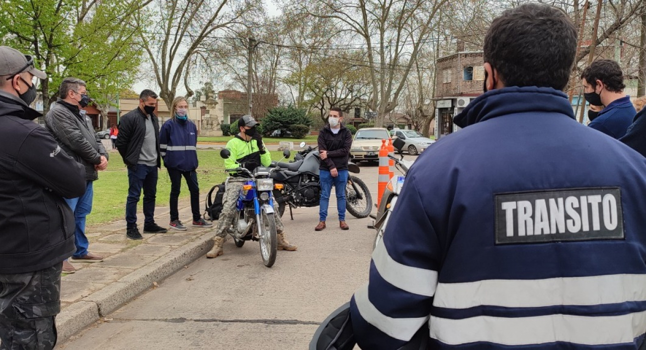 Inspectores Municipales participaron de una capacitaron de la Agencia Nacional de Seguridad Vial 