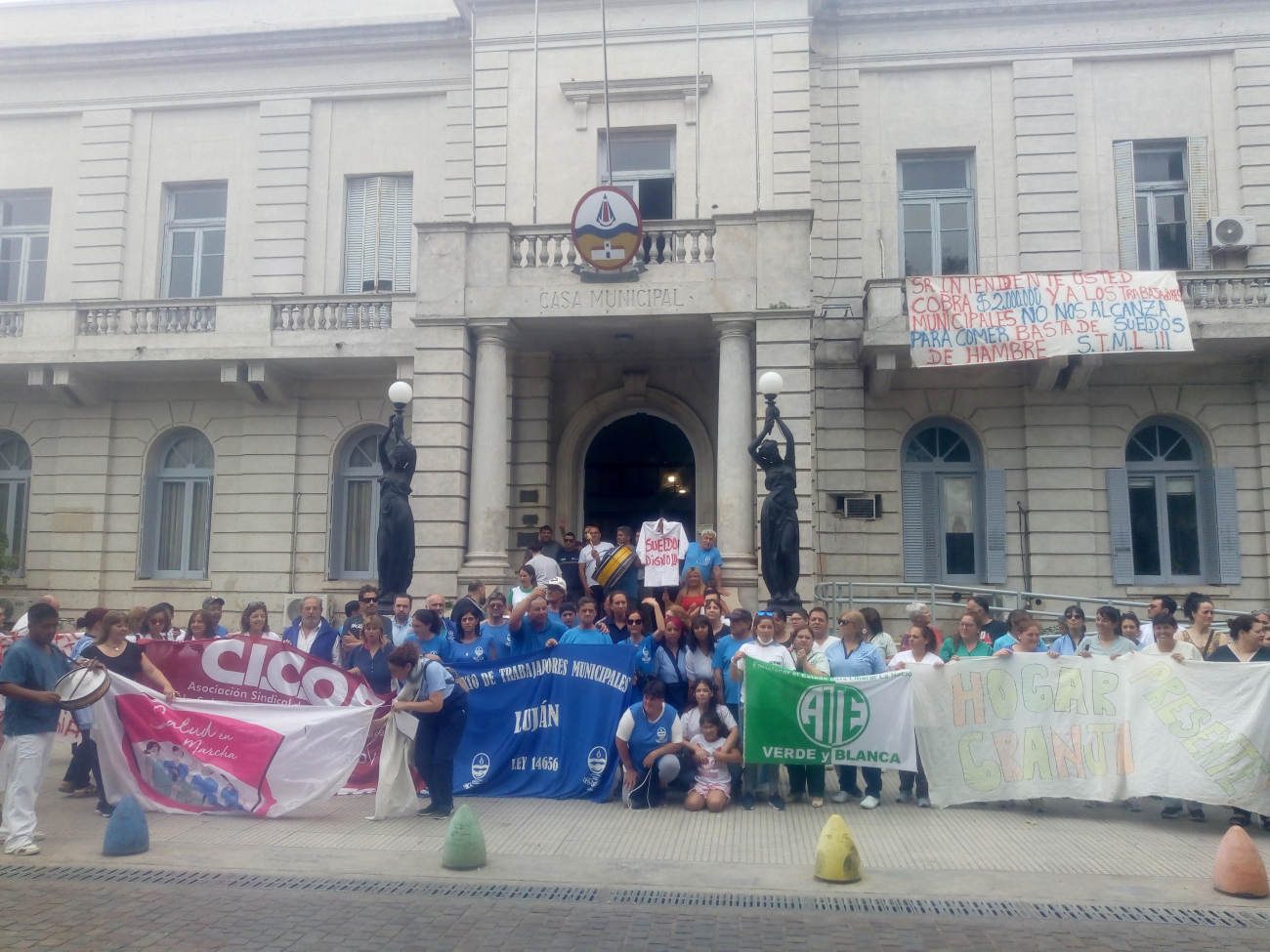 Marcha de los trabajadores del Hospital