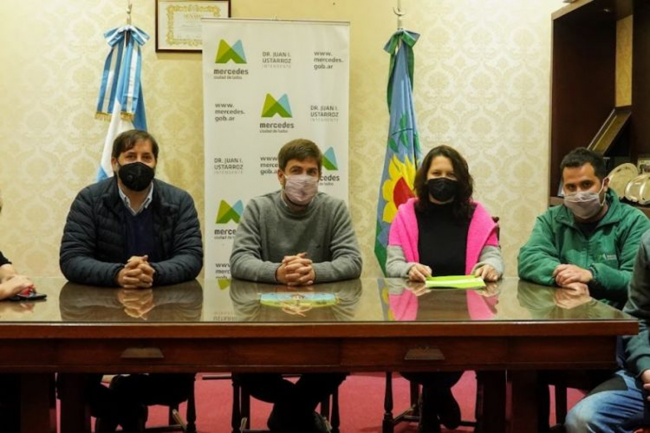 El Municipio de Mercedes y la Fundación BaPro trabajan en la recuperación de espacios para las infancias